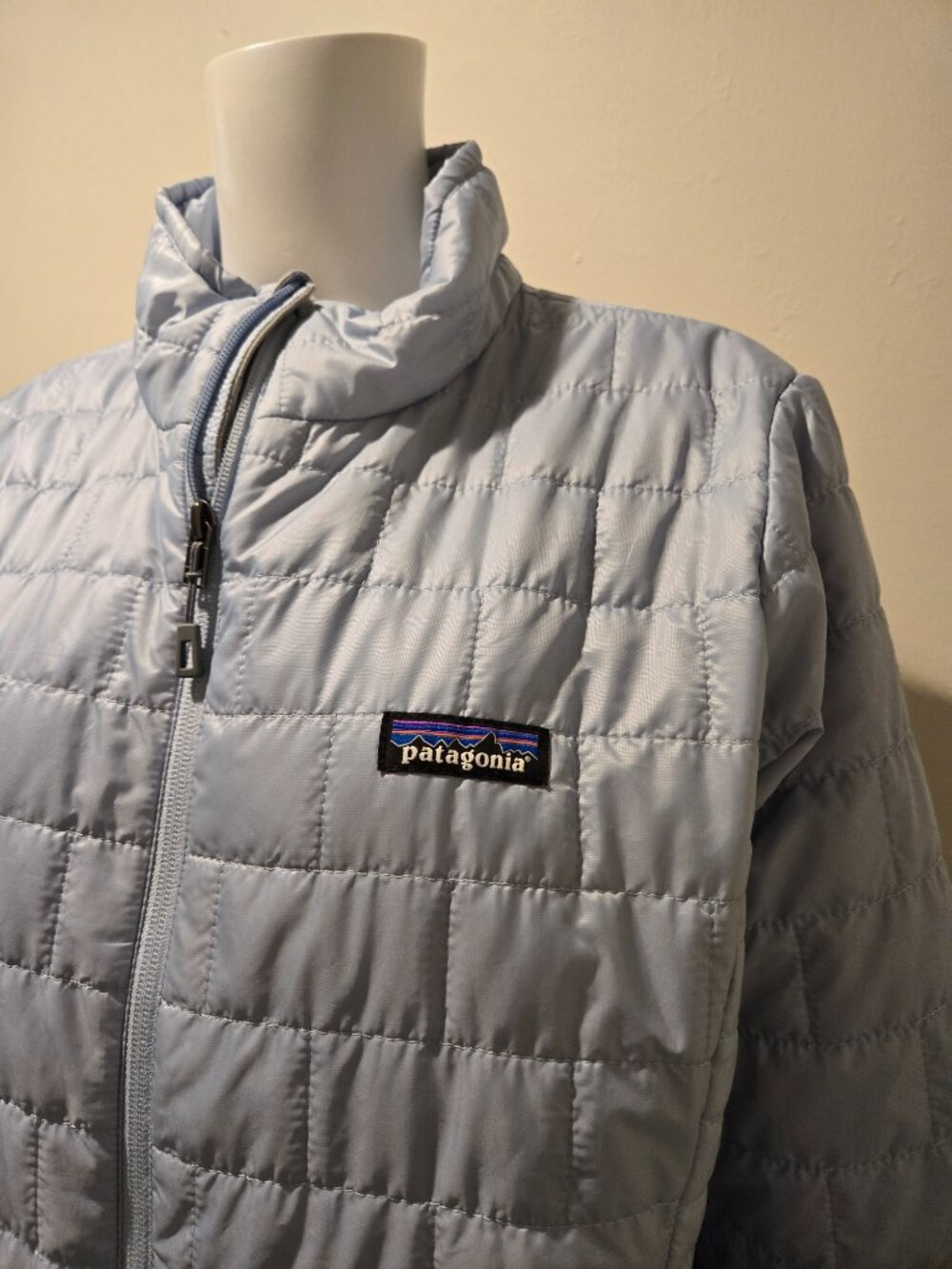 Patagonia Nano Puff Jacket Light Current Blue XL - Picture 3 of 5